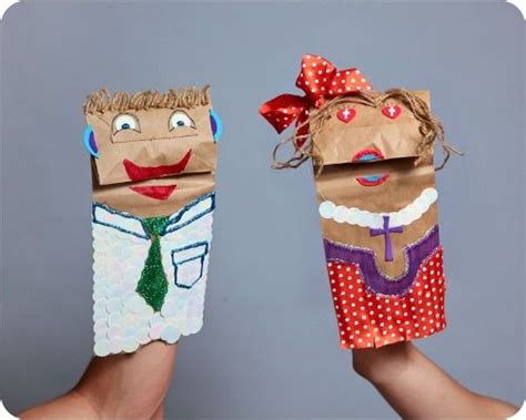 Description of Paper Bag Puppet Theater