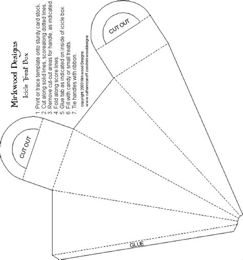 Paper cone templates