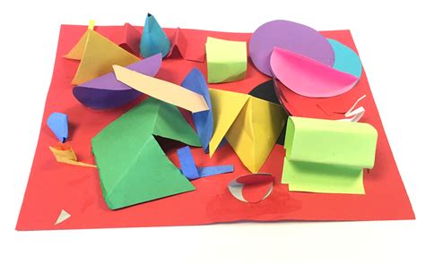 Paper Craft Abstract Designs