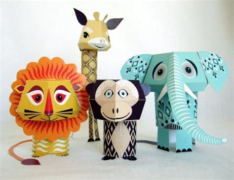 Paper Craft Animals