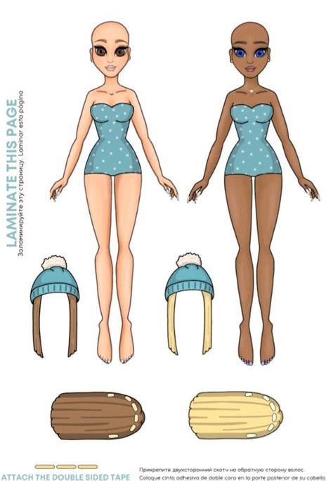 Paper Dolls for Different Ages