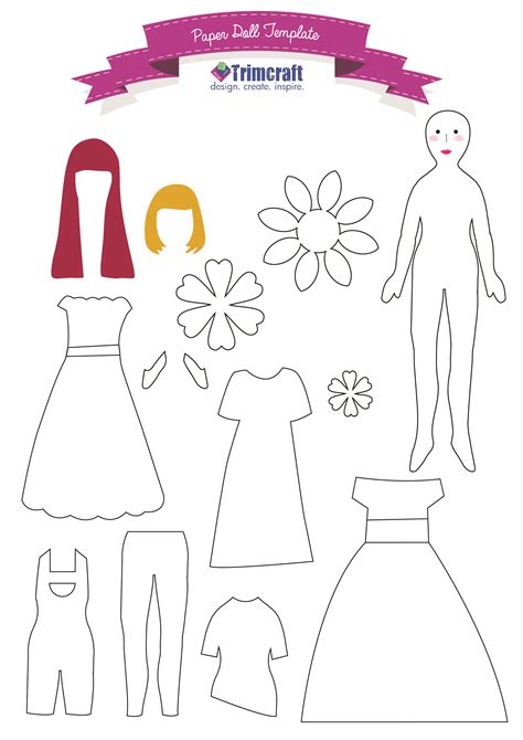 Paper Dolls Templates