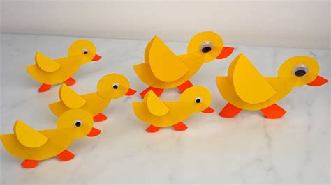 Paper duck template ideas