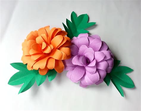 Paper flower craft