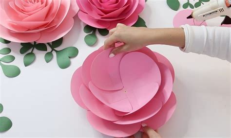 Description of Paper Rose Templates for Crafting