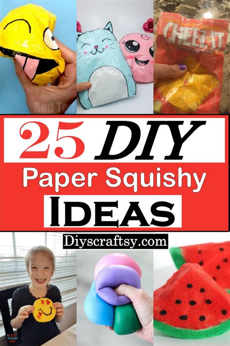 Paper Squishy Ideas