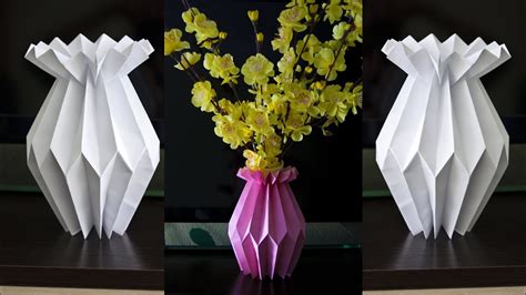 Paper Vase Template 2