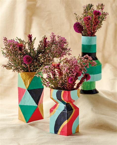 Paper Vase Template 6