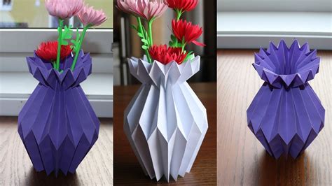 Paper Vase Template 9