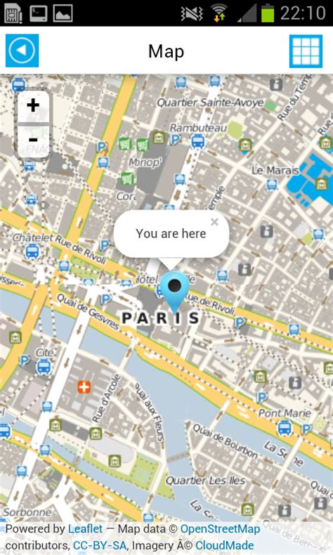 Paris Map App