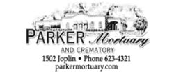 Parker Mortuary Obituaries Listings