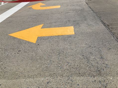 Parking Lot Arrow Templates Signage