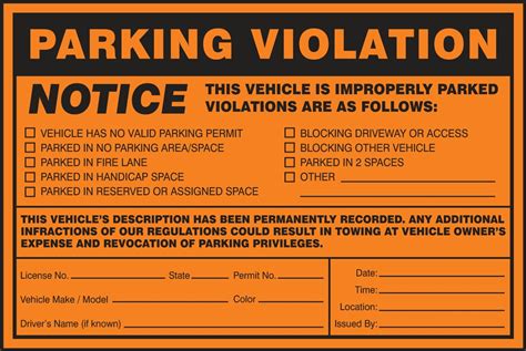 Parking Violation