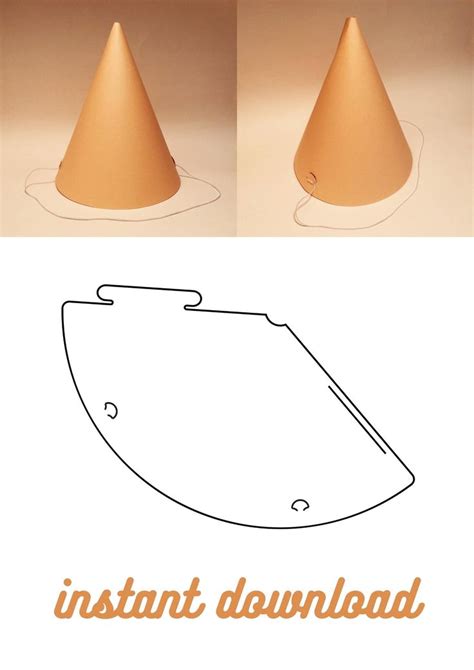 Party cone templates