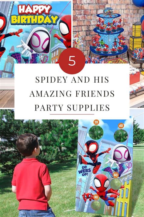 Party Planning Tips for Spidey