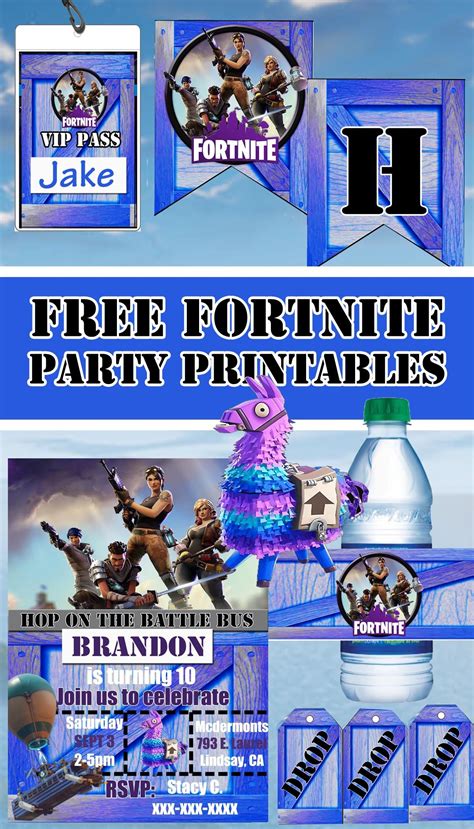 Party printables