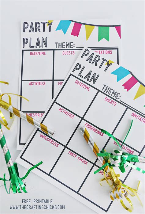 Tips for Using Party Templates