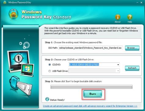 Third-party password recovery tool