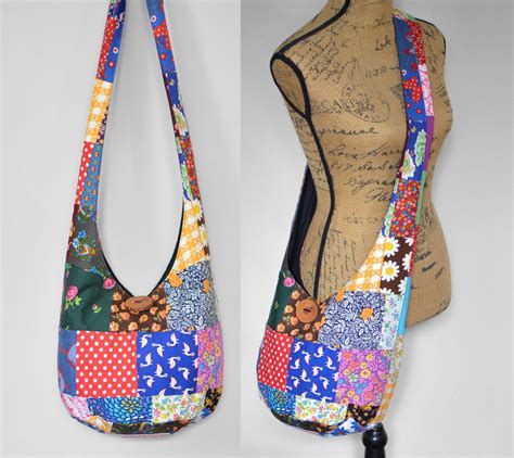 Patchwork hobo bag pattern