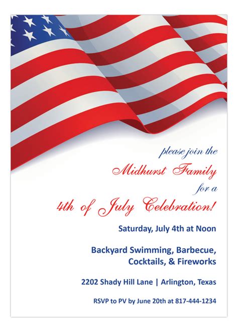 Patriotic template design ideas for events and celebrations