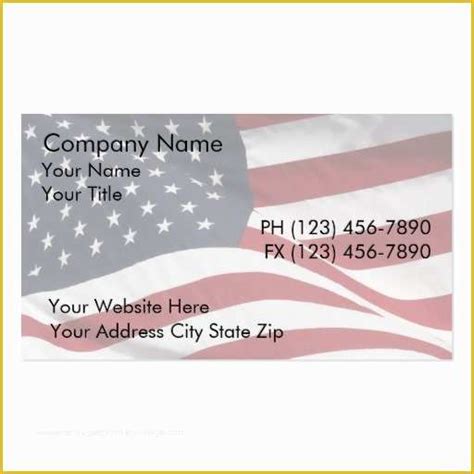 Patriotic templates for business use