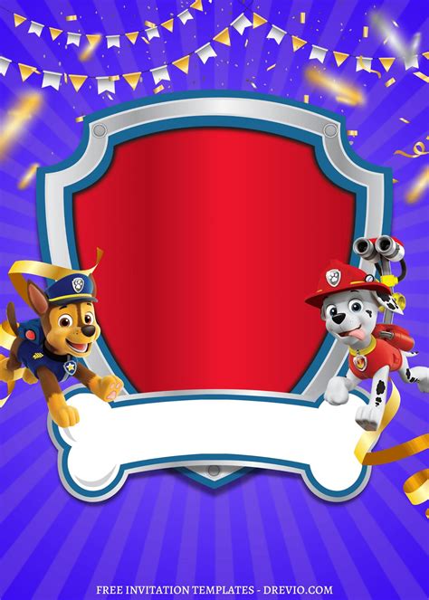 Paw Patrol Templates