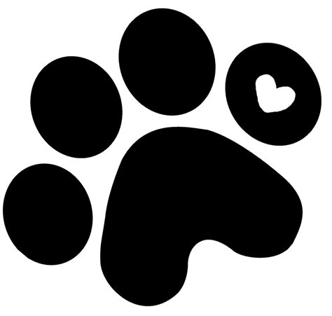 Paw printable art