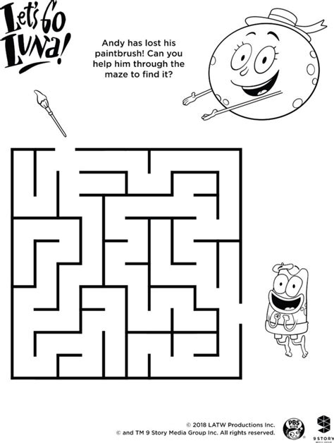 PBS Kids Printables for Math