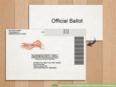 Pennsylvania Mail-In Ballot Submission