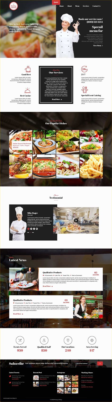 Personal Chef Template 9