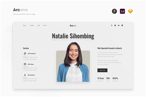 Personal Portfolio Template Design