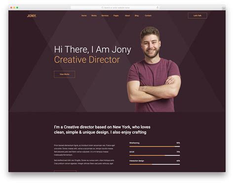 Personal Presentation Template