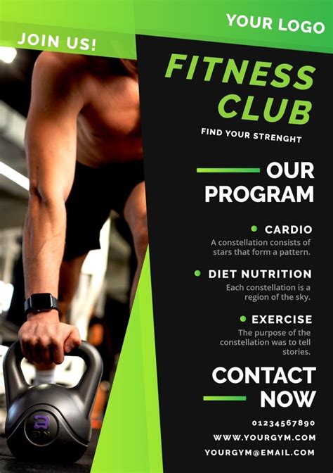 Personal Training Flyer