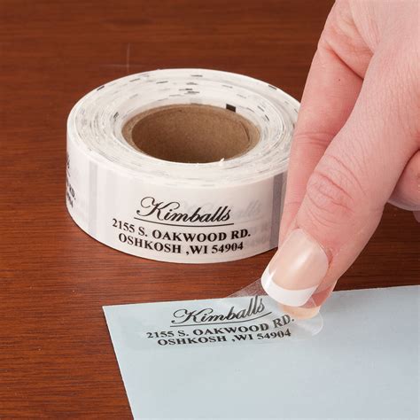 Description of Personalized Address Labels