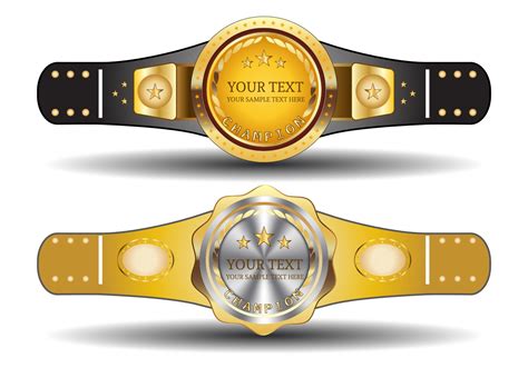 Personalized Belt Templates