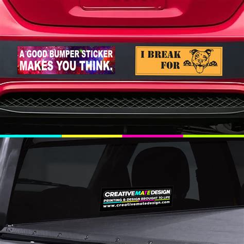 Personalized Bumper Stickers