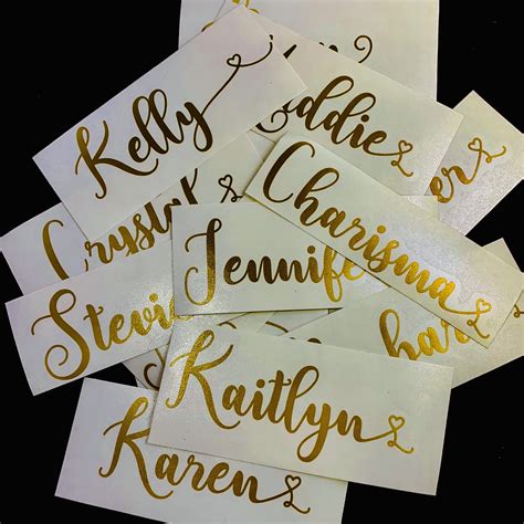 Personalized Decals