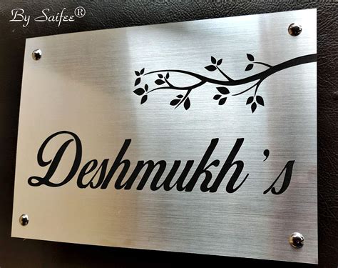 Personalized Door Name Plates