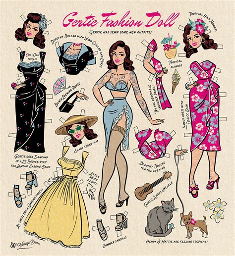 Personalized Paper Dolls