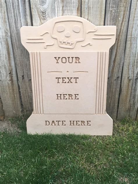 Personalized Tombstone