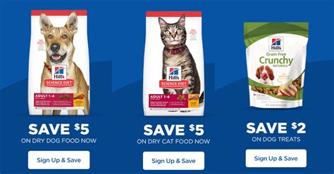 Pet nutrition coupons