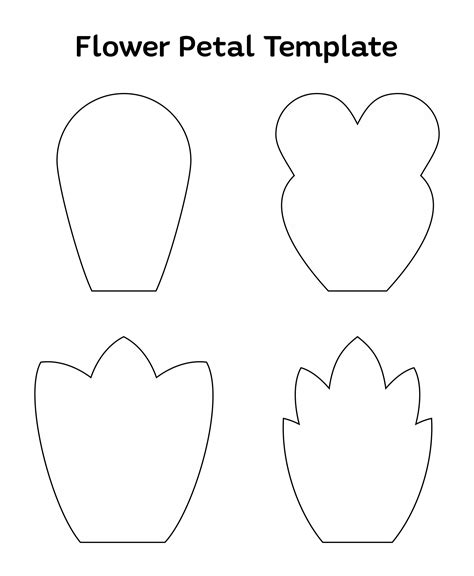 Petal printable examples