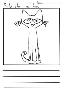 Pete the Cat writing prompts