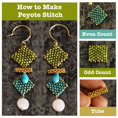 Description of Peyote Stitch Tutorials