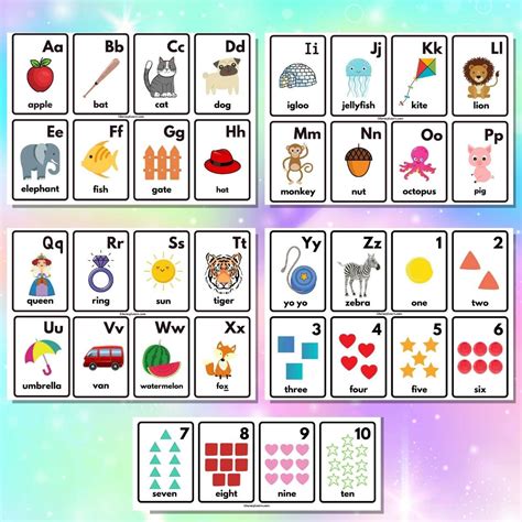 Phonics Flashcard Examples