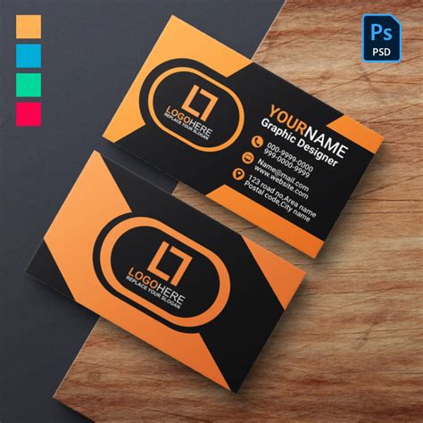 Photoshop Business Card Template Design