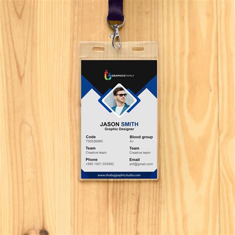 Photoshop ID Card Design