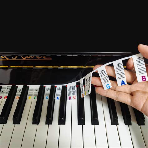 Piano Key Labels