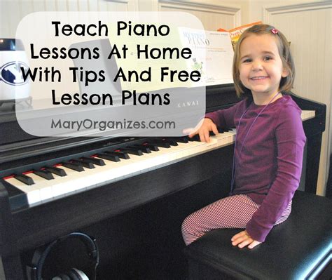 Piano Lessons at Home