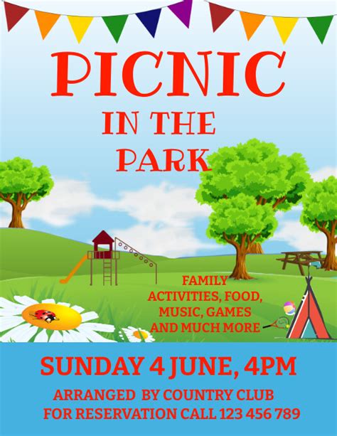 Picnic in the Park Flyer